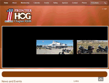 Tablet Screenshot of frontierhog.com
